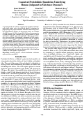 Cover page: Consistent Probabilistic Simulation UnderlyingHuman Judgment in Substance Dynamics