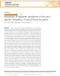 Cover page: Correction: Resolution of apparent paradoxes in the race-specific frequency of use-of-force by police