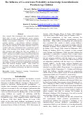 Cover page: The Influence of Co-occurrence Probability on Knowledge Generalization in Preschool-Age Children