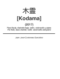 Cover page: [Kodama]