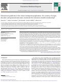 Cover page: Educational gradients in five Asian immigrant populations: Do country of origin, duration and generational status moderate the education-health relationship?