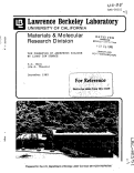 Cover page: THE FORMATION OF AMORPHOUS SILICON BY LIGHT ION DAMAGE