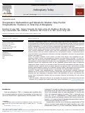 Cover page: Preoperative Malnutrition and Metabolic Markers May Predict Periprosthetic Fractures in Total Hip Arthroplasty.