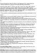 Cover page: Trauma Symptoms, Minority Stress, and Substance Use: Implications for Trauma Treatment in Sexual and Gender Minority Communities