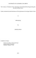 Cover page: The Ceramics of Lubaantun: Stasis and Change in the Southern Belize Region during the Late and Terminal Classic