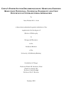 Cover page: CHINA’S POWER SECTOR DECARBONIZATION: MODELING EMISSION REDUCTION POTENTIAL, TECHNICAL FEASIBILITY AND COST EFFICIENCY OF INTER-SECTORAL APPROACHES