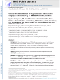 Cover page: Venous thromboembolism (VTE) prophylaxis after bariatric surgery: a national survey of MBSAQIP director practices.