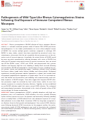 Cover page: Pathogenesis of Wild-Type-Like Rhesus Cytomegalovirus Strains following Oral Exposure of Immune-Competent Rhesus Macaques