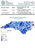 Cover page of North Carolina Census Snapshot: 2010