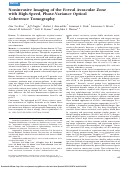 Cover page: Noninvasive Imaging of the Foveal Avascular Zone with High-Speed, Phase-Variance Optical Coherence Tomography