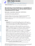 Cover page: Misclassification of sexual health risks in a self-identified low risk cohort of men who have sex with men (MSM) enrolled in a community based PrEP program