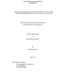 Cover page: Experimental and Modeling Assessment of the Effects of Saline Water Irrigation With Nitrogen Fertilization on Tomato Growth and Yield