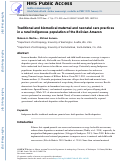 Cover page: Traditional and biomedical maternal and neonatal care practices in a rural Indigenous population of the Bolivian Amazon