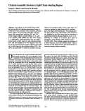 Cover page: Clathrin assembly involves a light chain-binding region.