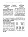 Cover page: Modeling Qualitative Differences in Symmetry Judgments