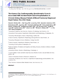 Cover page: Kansas City Cardiomyopathy Questionnaire Score Is Associated With Incident Heart Failure Hospitalization in Patients With Chronic Kidney Disease Without Previously Diagnosed Heart Failure