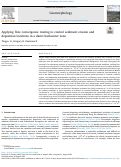 Cover page: Applying flow convergence routing to control sediment erosion and deposition locations in a dam's backwater zone