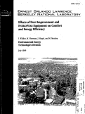 Cover page: Effects of Duct Improvement and EnergyStar Equipment On Comfort and Energy Efficiency