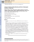 Cover page: Change in hip bone mineral density and risk of subsequent fractures in older men