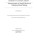 Cover page: Advancements in Varnish Removal Chemical Flush Testing