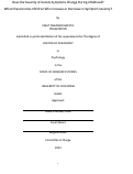 Cover page: Does the Severity of Autism Symptoms Change during Childhood? What characterizes children who increase or decrease in symptom severity?