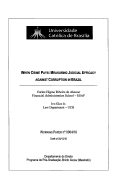 Cover page: When Crime Pays: Measuring Judicial Efficacy against Corruption in Brazil