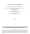 Cover page: Colliding with a crunching bubble