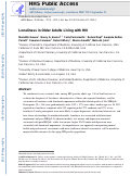 Cover page: Loneliness in Older Adults Living with HIV