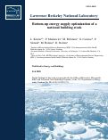 Cover page: Bottom-up energy supply optimization of a national building stock