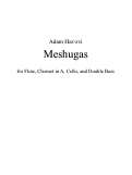 Cover page: Meshugas