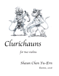 Cover page: Clurichauns