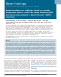 Cover page: Recent developments and future directions in adult lower-grade gliomas: Society for Neuro-Oncology (SNO) and European Association of Neuro-Oncology (EANO) consensus