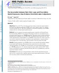 Cover page: The association between pain clinic laws and prescription opioid exposures: New evidence from multi-state comparisons