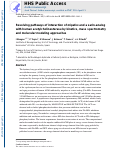 Cover page: Resolving pathways of interaction of mipafox and a sarin analog with human acetylcholinesterase by kinetics, mass spectrometry and molecular modeling approaches