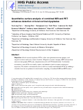 Cover page: Quantitative surface analysis of combined MRI and PET enhances detection of focal cortical dysplasias