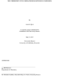 Cover page of The Chemistry of Fluorinated High Spin Iron Complexes