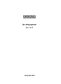 Cover page: Emmones