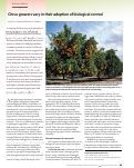 Cover page: Citrus growers vary in their adoption of biological control