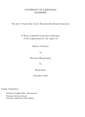 Cover page: Recursive Cramer Rao Lower Bound for Random Parameters