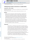 Cover page: Antifungal drug-resistance mechanisms in Candida biofilms