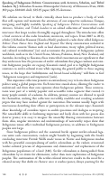 Cover page: Speaking of Indigenous Politics: Conversations with Activists, Scholars, and Tribal Leaders. By J. Kēhaulani Kauanui.