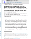 Cover page: Mass Spectral Feature List Optimizer (MS-FLO): A Tool To Minimize False Positive Peak Reports in Untargeted Liquid Chromatography–Mass Spectroscopy (LC-MS) Data Processing