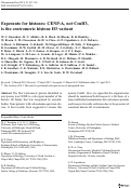 Cover page: Esperanto for histones: CENP-A, not CenH3, is the centromeric histone H3 variant.