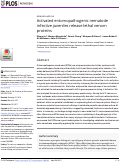 Cover page: Activated entomopathogenic nematode infective juveniles release lethal venom proteins