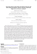 Cover page: Projecting and Forecasting Winter Precipitation Extremes and Meteorological Drought in California Using the North Pacific High Sea Level Pressure Anomaly