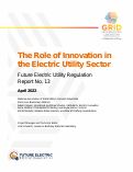Cover page: The Role of Innovation in the Electric Utility Sector