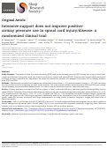 Cover page: Intensive support does not improve positive-airway pressure use in spinal cord injury/disease: a randomized clinical trial.