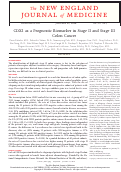 Cover page: CDX2 as a Prognostic Biomarker in Stage II and Stage III Colon Cancer