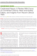 Cover page: Cardiorenal Nexus: A Review With Focus on Combined Chronic Heart and Kidney Failure, and Insights From Recent Clinical Trials