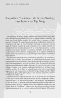 Cover page: La poética ''cuántica" de Severo Sarduy; una lectura de <em>Big Bang</em>